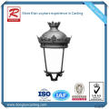 China oem aluminum casting product manufacture supply foundry Light Lamp cast aluminum post base